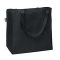 Bolsa Amplia de Compra y Playa RPET Negro