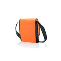 Bolsa bandolera bicolor con solapa en non woven