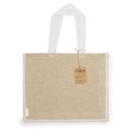 Bolsa Bicolor de Algodón y Yute 8Kg Natu