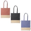 Bolsa bicolor de algodón