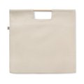Bolsa Canvas de Compra con Asa de Bambú