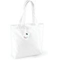 Bolsa de compra al hombro White