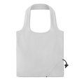 Bolsa compra plegable de algodon de colores 40 x 38 cm Blanco