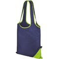 Bolsa de compra plegable Navy / Lime