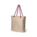 Bolsa de compra en poliéster con argollas metálicas