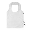 Bolsa Compra RPET Plegable con Cordón Blanco