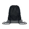 Bolsa de cuerdas de poliéster Negro