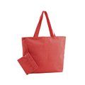 Bolsa de playa personalizada de poliéster con neceser 47 x 34 x 12,5 cm Rojo