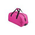 Bolsa de poliéster con ruedas Fucsia