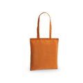 Bolsa de tela non-woven cosida 80 g/m² Naranja