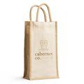 Bolsa con doble compartimento para botellas