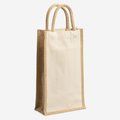 Bolsa con doble compartimento para botellas