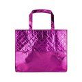 Bolsa en non-woven laminado brillante 110 g/m² Fucsia