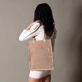 Bolsa fabricada en papel de rafia MA