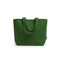Bolsa de fieltro con asas reforzadas Verde Helecho Talla Única Adulto