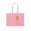 Bolsa Grande Algodón 220g/m2 con Fuelle 9Kg Rosa