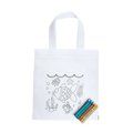 Bolsa infantil para colorear Blanco TALLA ÚNICA INFANTIL