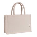 Bolsa mini de algodón reciclado 220 gr/m2 Natural