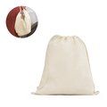 Bolsa mochila de algodón 140 g/m²
