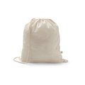 Bolsa mochila de algodón y poliéster