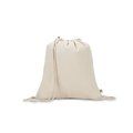 Bolsa mochila algodón reciclado 180 g/m²