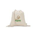 Bolsa mochila algodón reciclado 180 g/m²