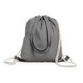 Bolsa mochila algodón reciclado con cordones