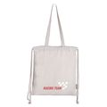 Bolsa mochila de algodón reciclado