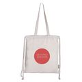 Bolsa mochila de algodón reciclado