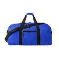 Bolsa multiusos deporte o viaje con bolsillo cremallera Azul