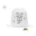 Bolsa navidad para colorear con rotuladores