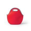 Bolsa nevera de neopreno con cremallera Rojo