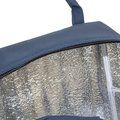 Bolsa nevera PU con bolsillo frontal