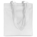 Bolsa non-woven de asas largas Blanco