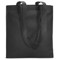 Bolsa non-woven de asas largas Negro