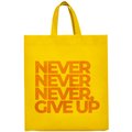 Bolsa non woven con fuelle y asa corta