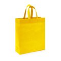 Bolsa non woven con fuelle y asa corta