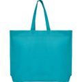 Bolsa non woven con fuelle termosellada Aguamarina 54x40x10cm