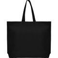 Bolsa non woven con fuelle termosellada Negro 54x40x10cm