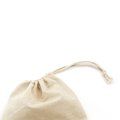 Bolsa para el pan de algodón con cierre de cordón 
