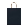 Bolsa de papel 110g con asas rizadas Marino