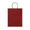 Bolsa de papel 110g con asas rizadas Rojo Talla Única Adulto