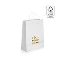 Bolsa de papel blanca