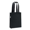 Bolsa pequeña de fieltro de asas cortas Negro