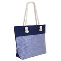 Bolsa de playa con asas de cordón