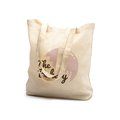 Bolsa plegable algodón y base de yute