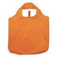 Bolsa plegable de poliéster suave Naranja Talla Única Adulto