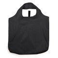Bolsa plegable de poliéster suave Negro
