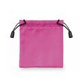 Bolsa de poliéster cuadrada (10cm) Fucsi