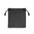 Bolsa de poliéster cuadrada (10cm) Neg